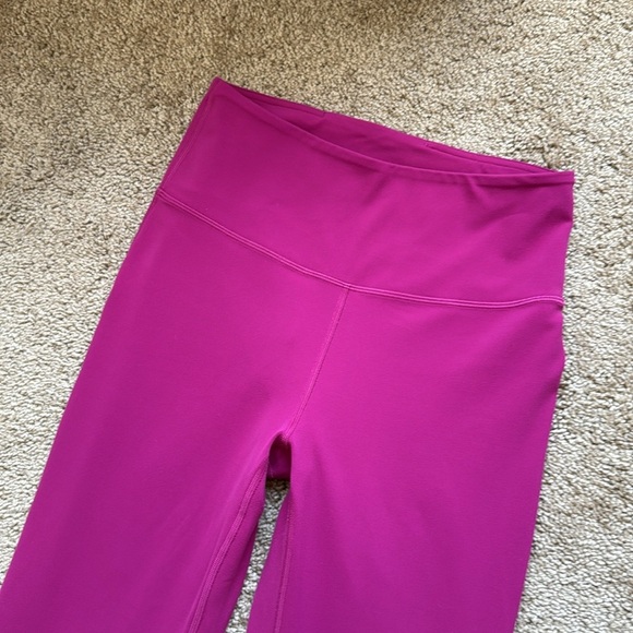 Lululemon Groove Super-High-Rise Flared Pant Nulu Magenta Purple - Picture 7 of 11